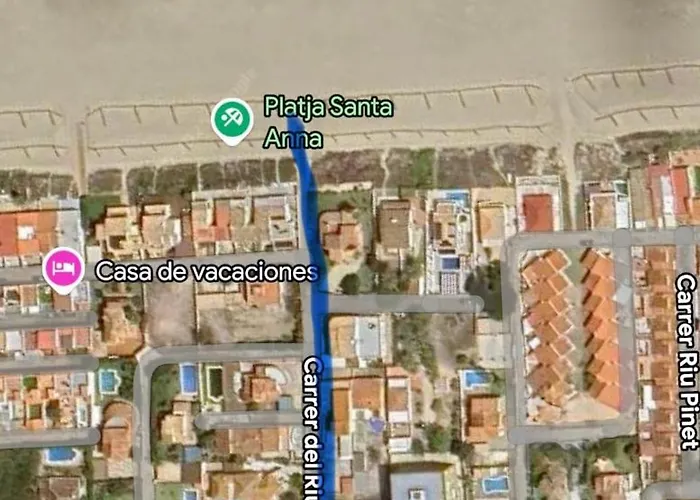 Lägenhet Casa En Playa Les Deveses,